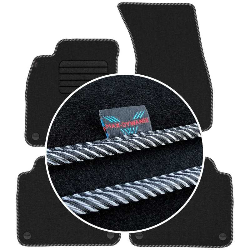 Audi A8 D5 2018- MAX-DYWANIK veliūriniai kilimėliai