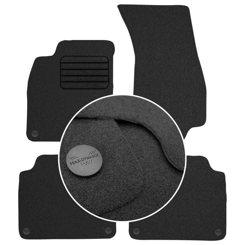 Audi A8 D5 2018- MAX-DYWANIK veliūriniai kilimėliai