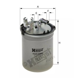 H284WK Hengst kuro filtras