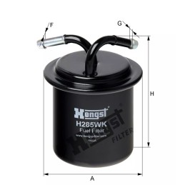 H285WK Hengst kuro filtras