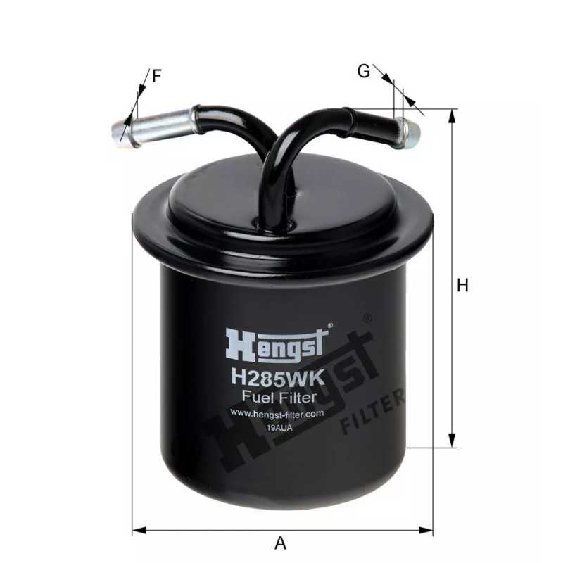 H285WK Hengst kuro filtras