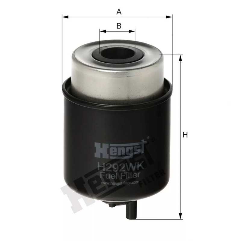 H292WK Hengst kuro filtras