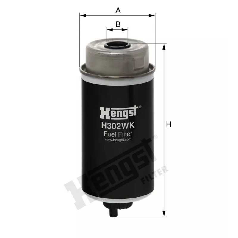 H302WK Hengst kuro filtras