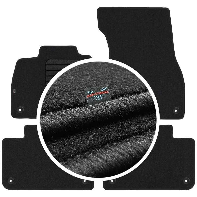 Audi E-Tron 2019- MAX-DYWANIK veliūriniai kilimėliai