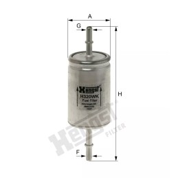 H320WK Hengst kuro filtras