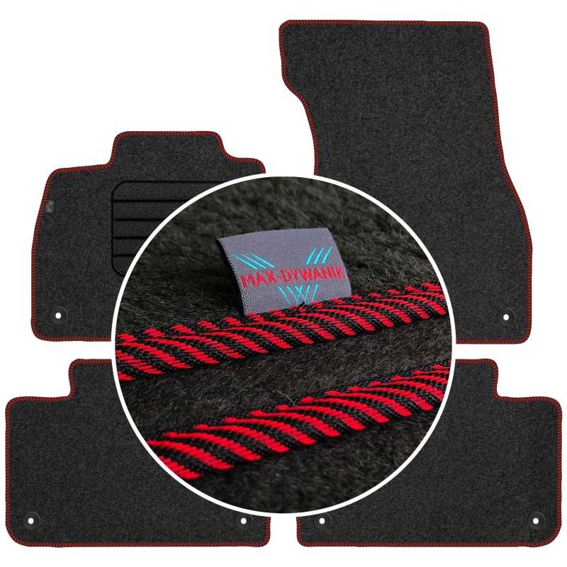 Audi E-Tron 2019- MAX-DYWANIK veliūriniai kilimėliai