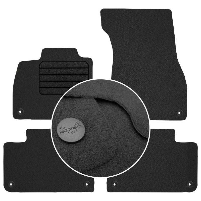 Audi E-Tron 2019- MAX-DYWANIK veliūriniai kilimėliai