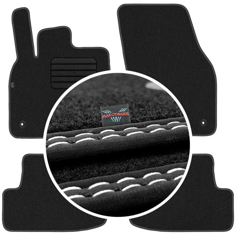 Audi Q2 2016- MAX-DYWANIK veliūriniai kilimėliai