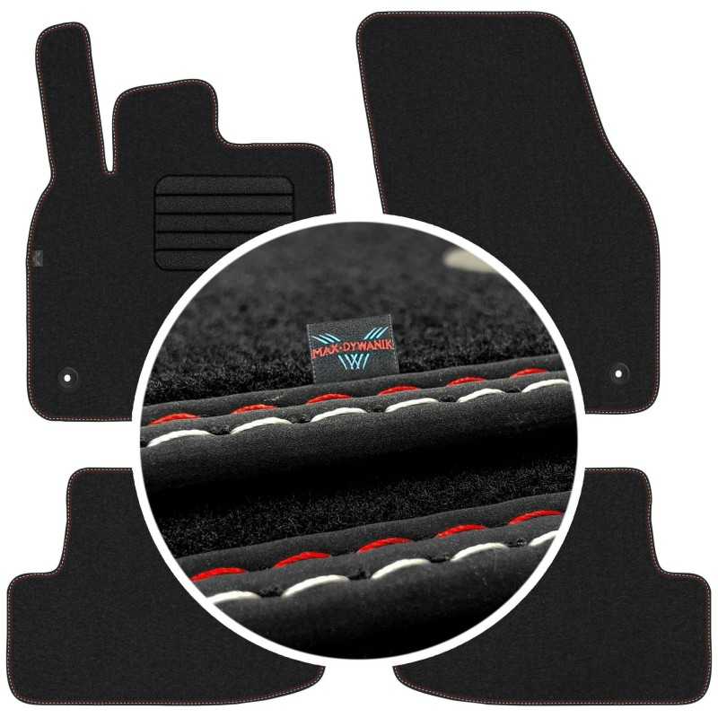 Audi Q2 2016- MAX-DYWANIK veliūriniai kilimėliai