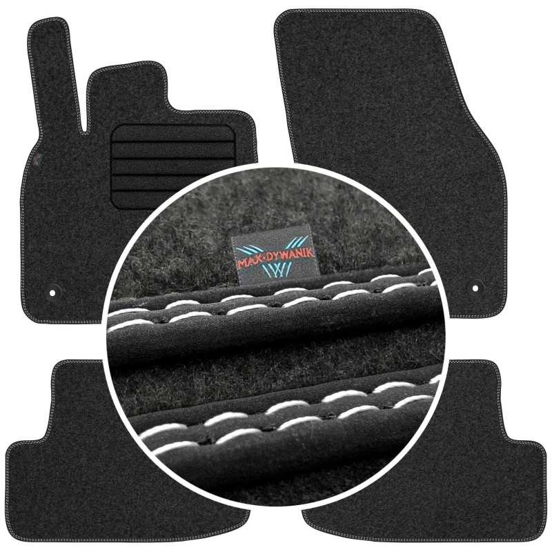 Audi Q2 2016- MAX-DYWANIK veliūriniai kilimėliai