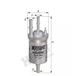 H354WK Hengst kuro filtras