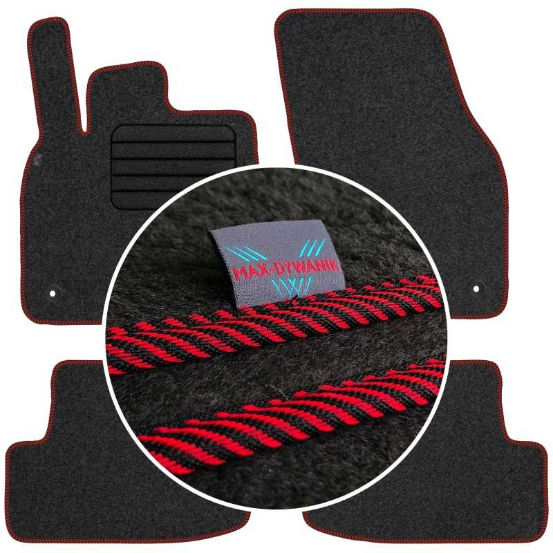 Audi Q2 2016- MAX-DYWANIK veliūriniai kilimėliai