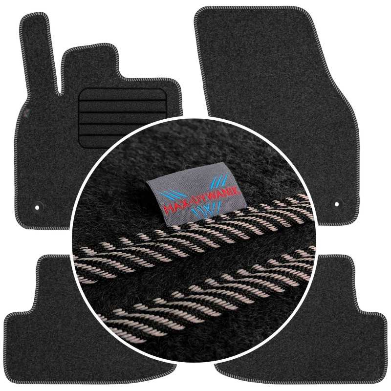 Audi Q2 2016- MAX-DYWANIK veliūriniai kilimėliai