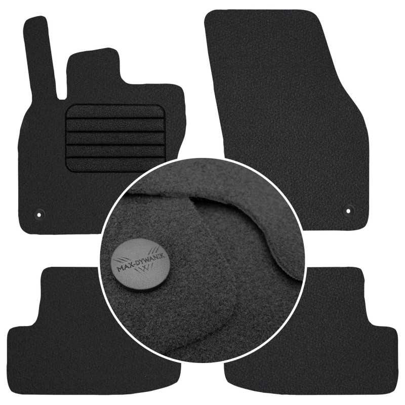 Audi Q2 2016- MAX-DYWANIK veliūriniai kilimėliai