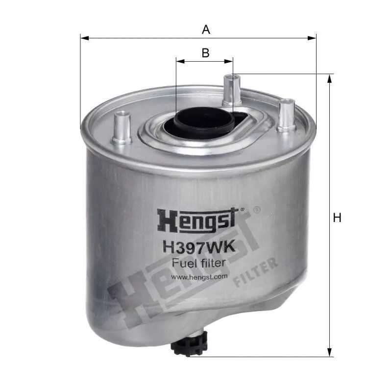 H397WK Hengst kuro filtras