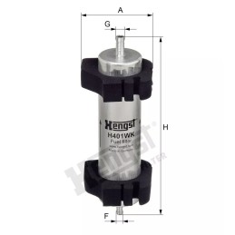 H401WK Hengst kuro filtras