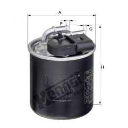 H411WK Hengst kuro filtras