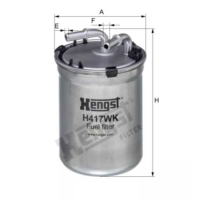 H417WK Hengst kuro filtras