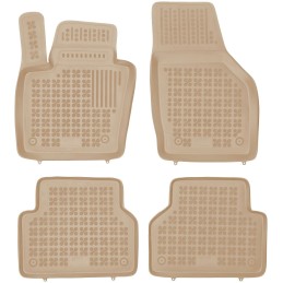 Audi Q3 I 2011-2018 Guminiai kilimėliai REZAW BEIGE 200315/B