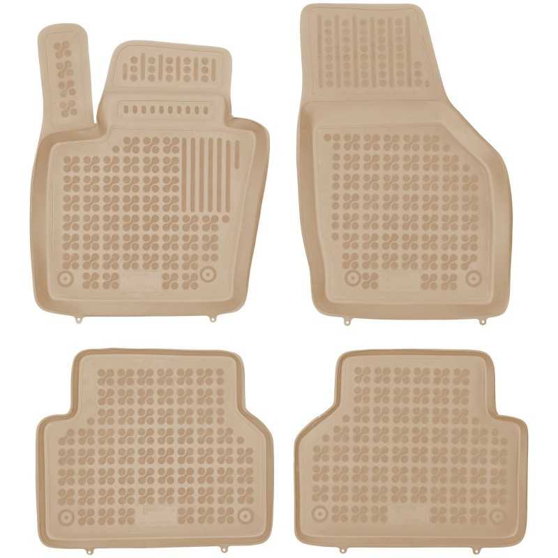 Audi Q3 I 2011-2018 Guminiai kilimėliai REZAW BEIGE 200315/B