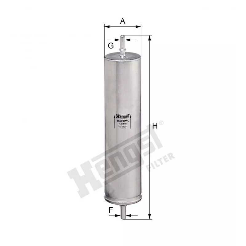 H449WK Hengst kuro filtras