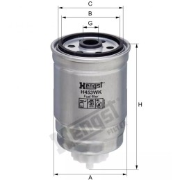 H453WK Hengst kuro filtras