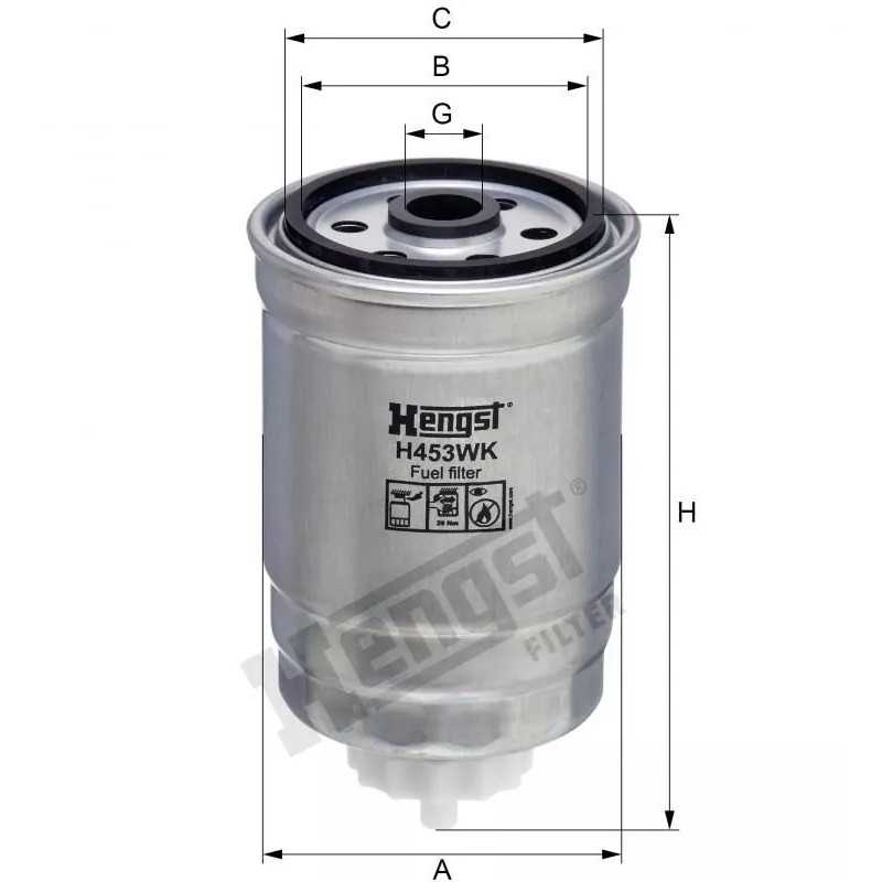 H453WK Hengst kuro filtras