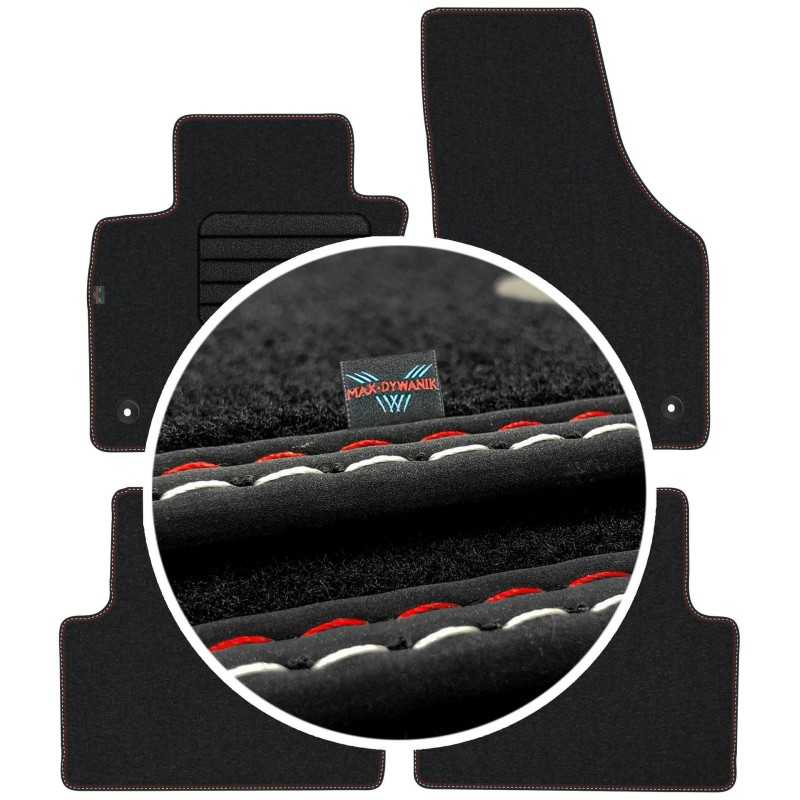 Audi Q3 I 2011-2018 Veliūriniai kilimėliai MAX-DYWANIK