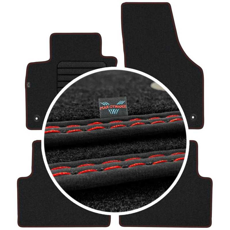Audi Q3 I 2011-2018 Veliūriniai kilimėliai MAX-DYWANIK