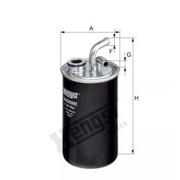 H456WK Hengst kuro filtras