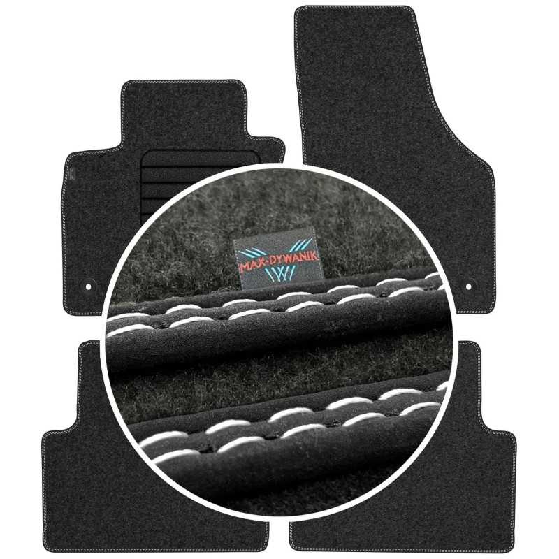 Audi Q3 I 2011-2018 Veliūriniai kilimėliai MAX-DYWANIK