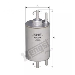 H461WK Hengst kuro filtras