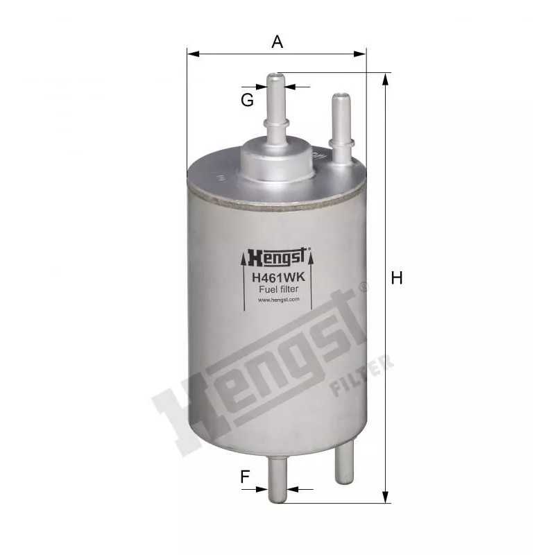 H461WK Hengst kuro filtras