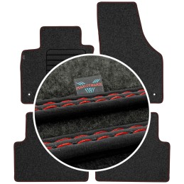 Audi Q3 I 2011-2018 Veliūriniai kilimėliai MAX-DYWANIK
