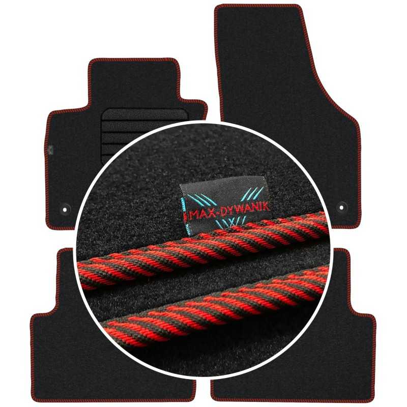 Audi Q3 I 2011-2018 Veliūriniai kilimėliai MAX-DYWANIK