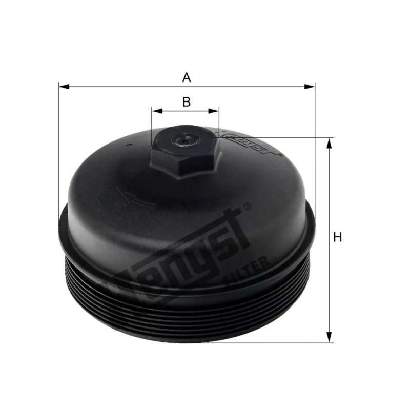 H501H Hengst kuro filtro dangtelis