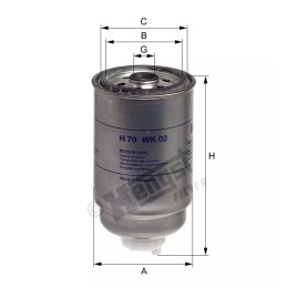 H70WK02 Hengst kuro filtras