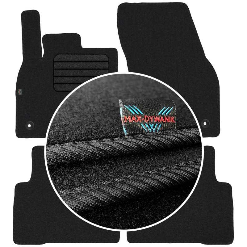 Audi Q3 II 2018- Veliūriniai kilimėliai MAX-DYWANIK