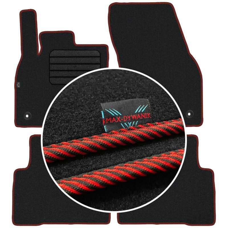 Audi Q3 II 2018- Veliūriniai kilimėliai MAX-DYWANIK