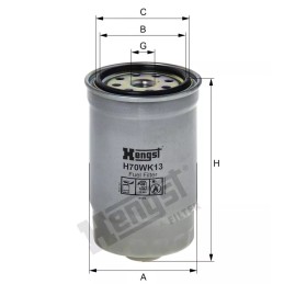 H70WK13 Hengst kuro filtras