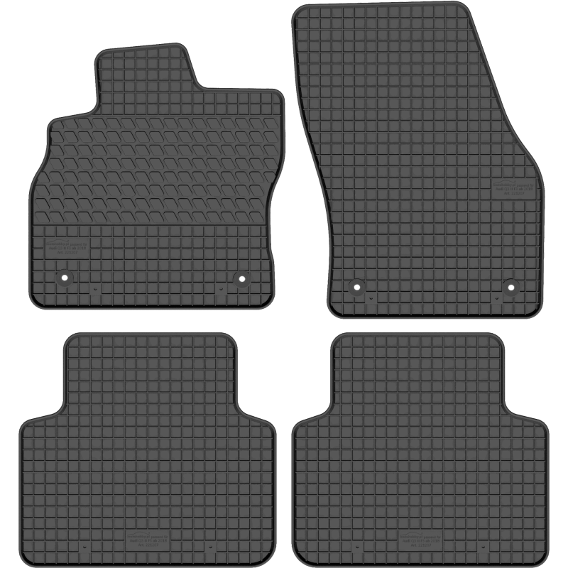 Audi Q3 II F3 2018- Guminiai kilimėliai MOTOHOBBY 221207