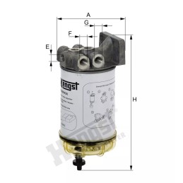 H7692K30 Hengst pilnas kuro filtras