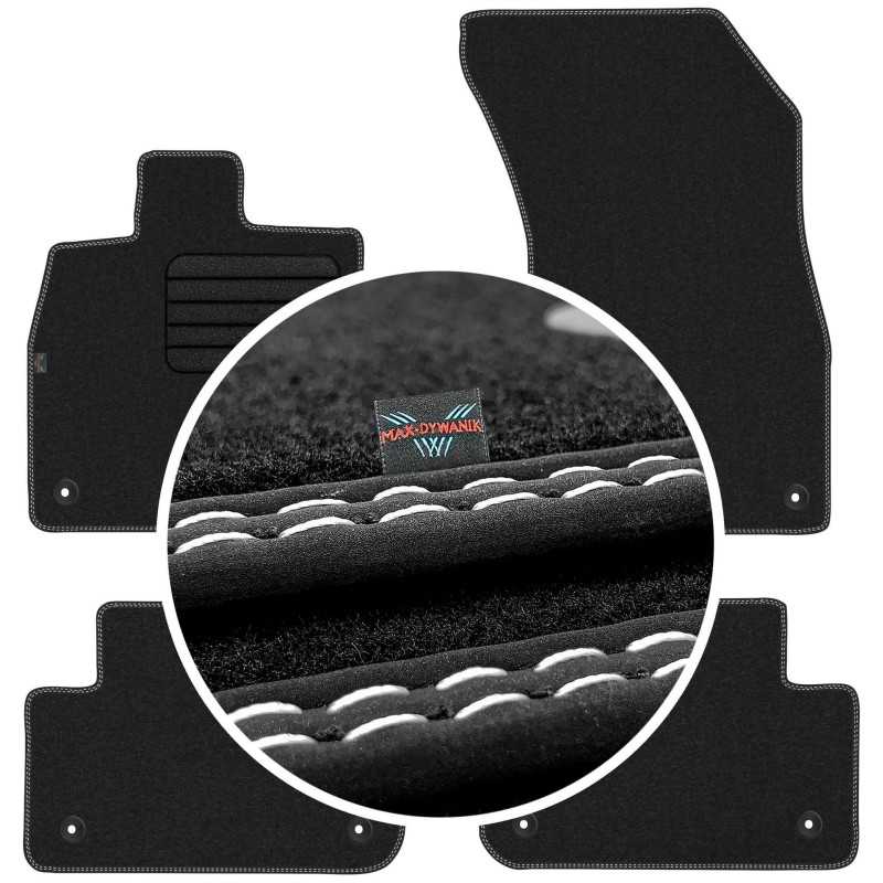 Audi Q5 II 2017- Veliūriniai kilimėliai MAX-DYWANIK