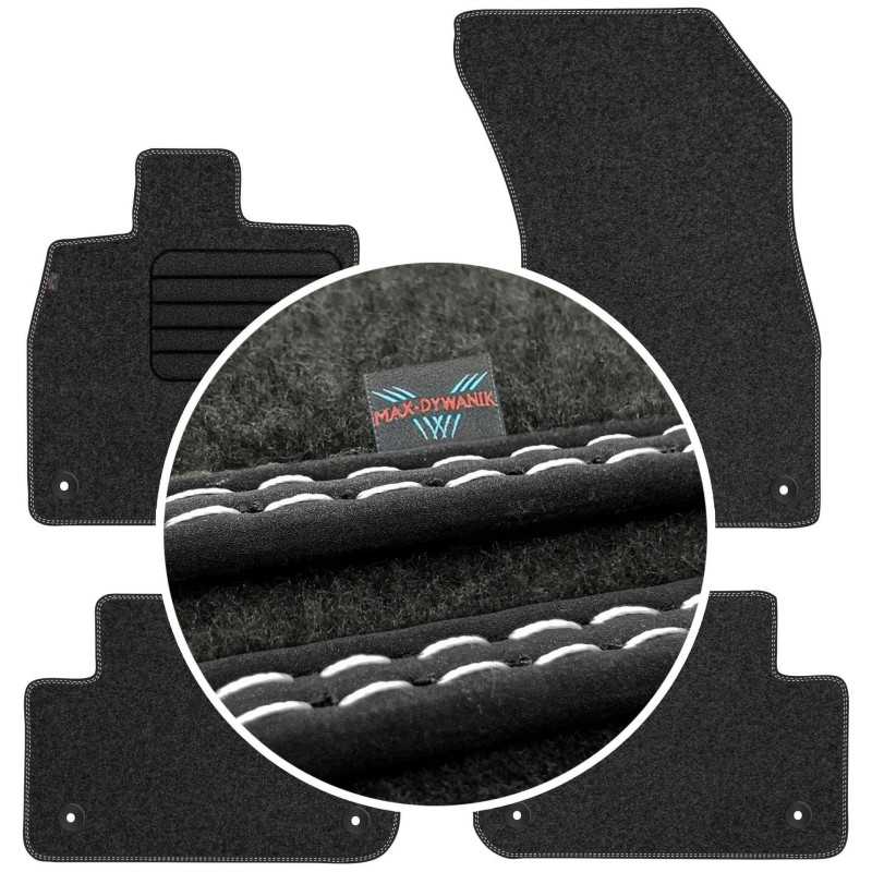 Audi Q5 II 2017- Veliūriniai kilimėliai MAX-DYWANIK