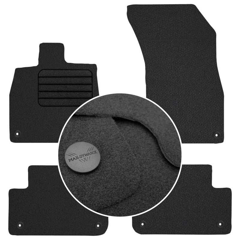 Audi Q5 II 2017- Veliūriniai kilimėliai MAX-DYWANIK