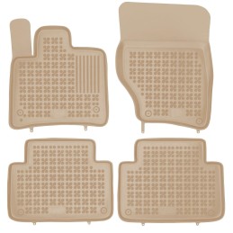 Audi Q7 I 2005-2015m. Guminiai kilimėliai REZAW BEIGE 200307/B