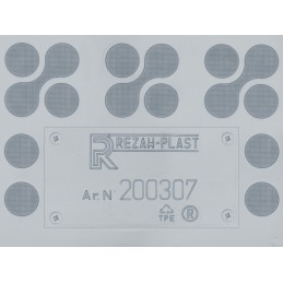 Audi Q7 I 2005-2015m. Guminiai kilimėliai REZAW PILKI 200307/S