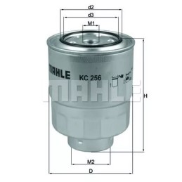 KC 256 D Knecht kuro filtras