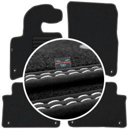 Audi Q7 I 5os 2006-2015 Veliūriniai kilimėliai MAX-DYWANIK