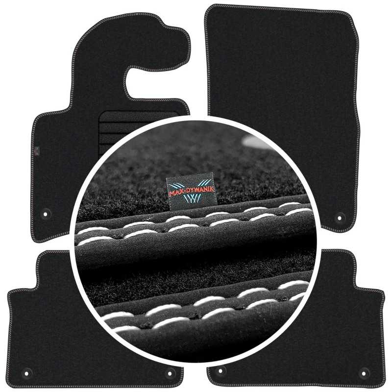 Audi Q7 I 5os 2006-2015 Veliūriniai kilimėliai MAX-DYWANIK